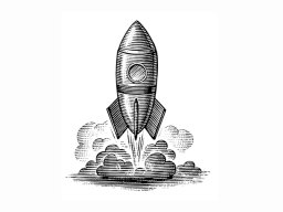 Rocket Ship art